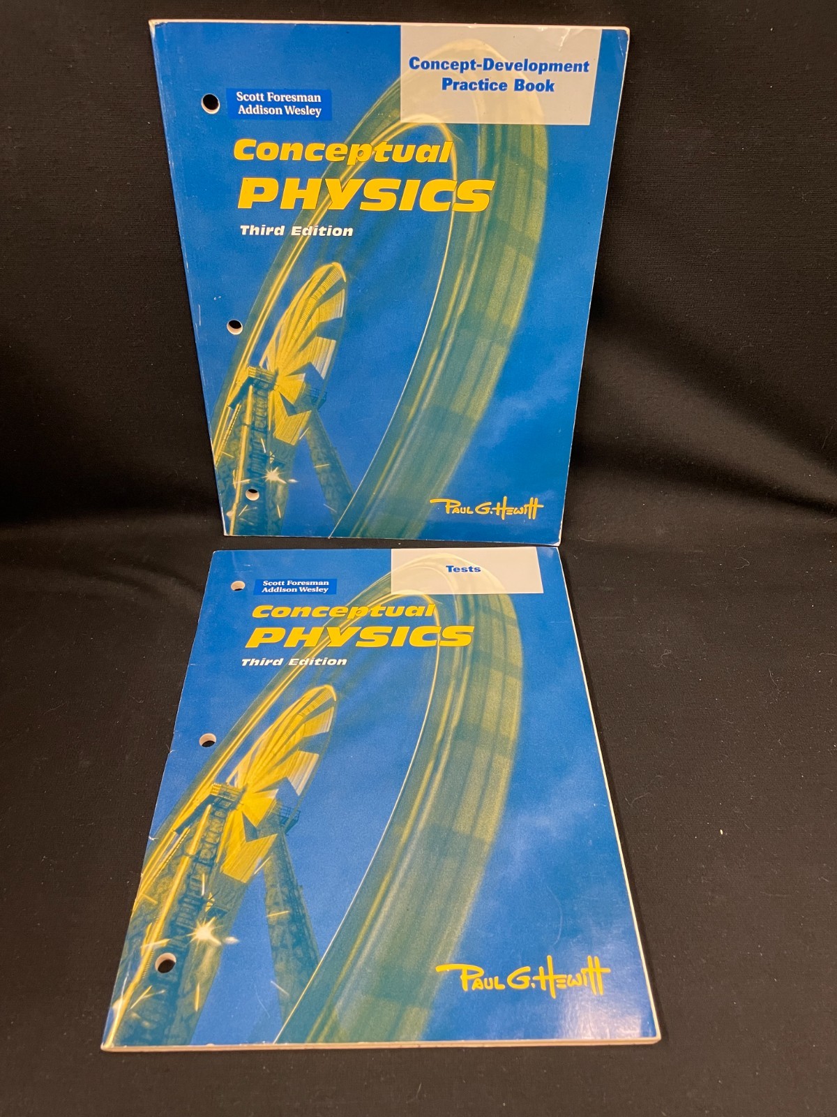 Conceptual Physics HS Physics -Teacher & Student Ed, Prac. Book & Tests mn5487