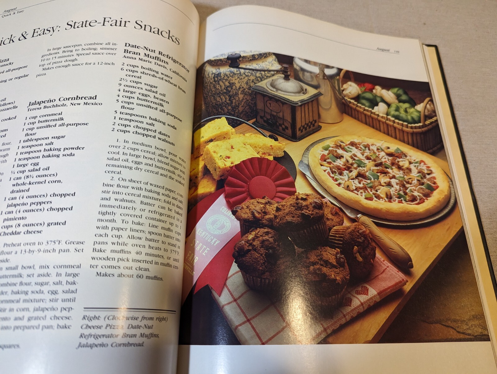 Vintage McCall’s Best Recipes Cook Book HC 1989 272 Pages