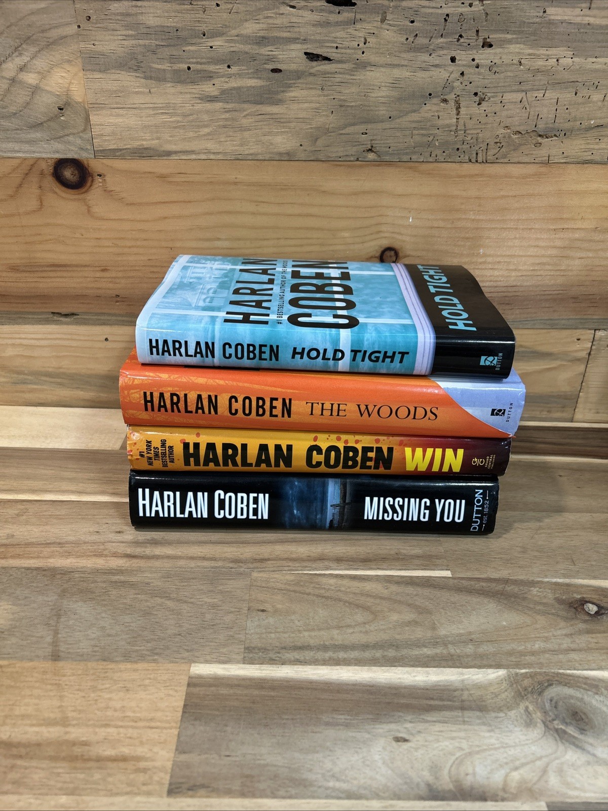 Harlan Coben Books Lot of 4 Hardcover Books Mystery Thriller Suspense