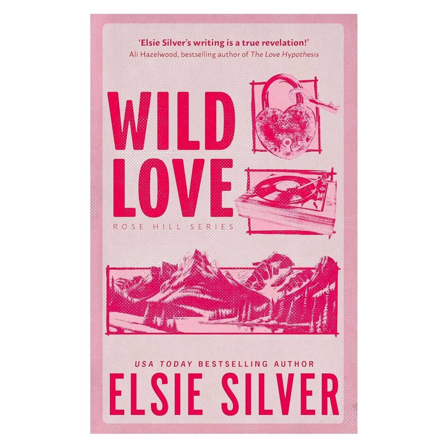 Rose Hill Series 4 Books Set By Elsie Silver Wild Love, Eyes, Side , Wild Card