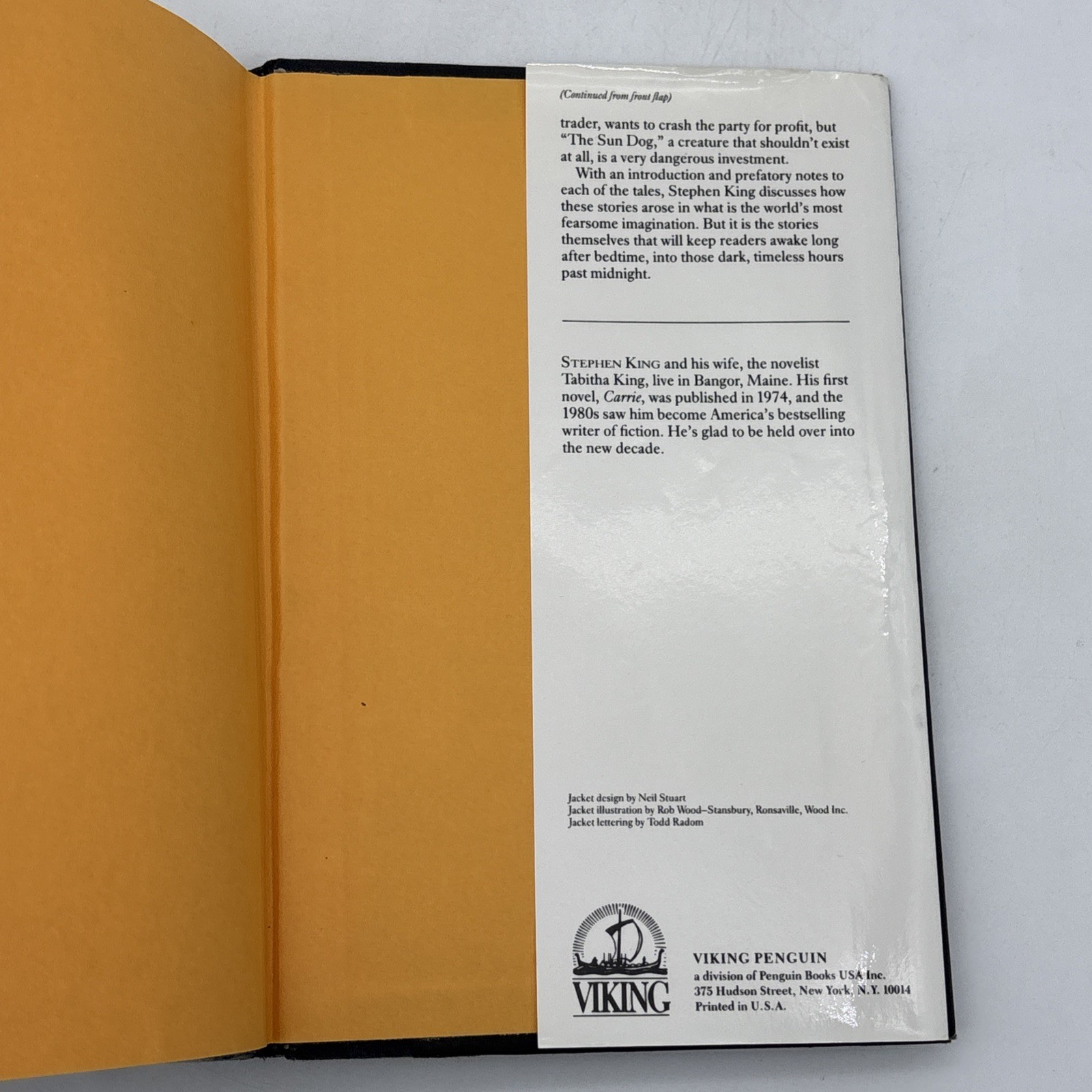 Four Past Midnight by Stephen King True 1st Edition First Printing 1990 HCDJ