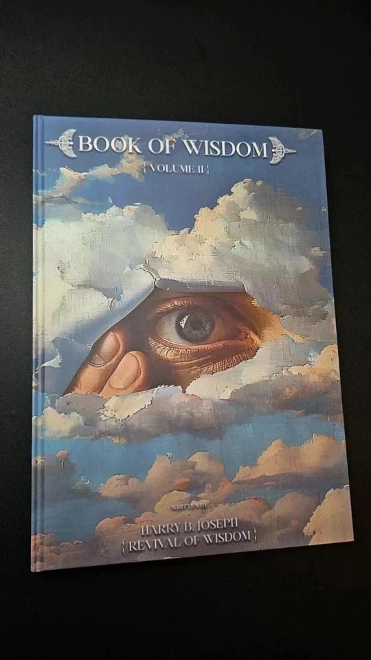 Book of Wisdom Volumes 1 & 2 by Harry B. Joseph 2-Book Spiritual Set USA Stock