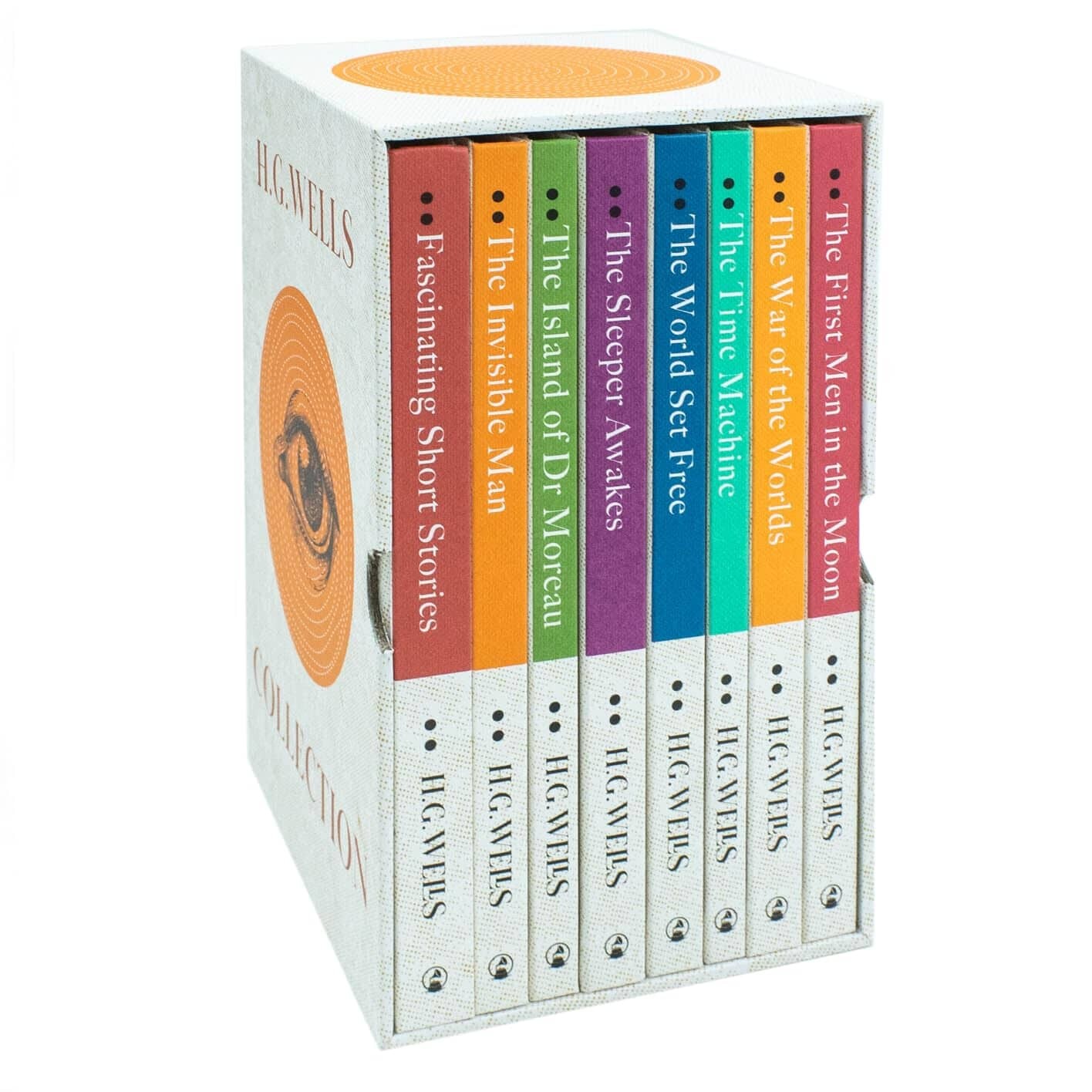The Complete HG Wells 8 Books Collection Box Set – Fiction – Hardback