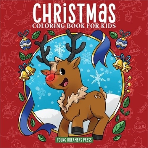 Christmas Coloring Book for Kids: Christmas Book for Children Ages 4-8, 9-12 (Pa