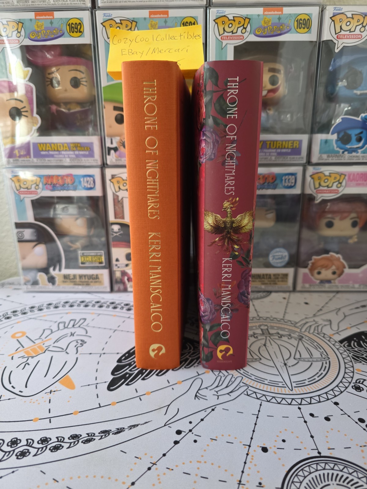 Fairyloot Throne Of Nightmares By Kerri Maniscalco SE SIGNED SPRAYED EDGES
