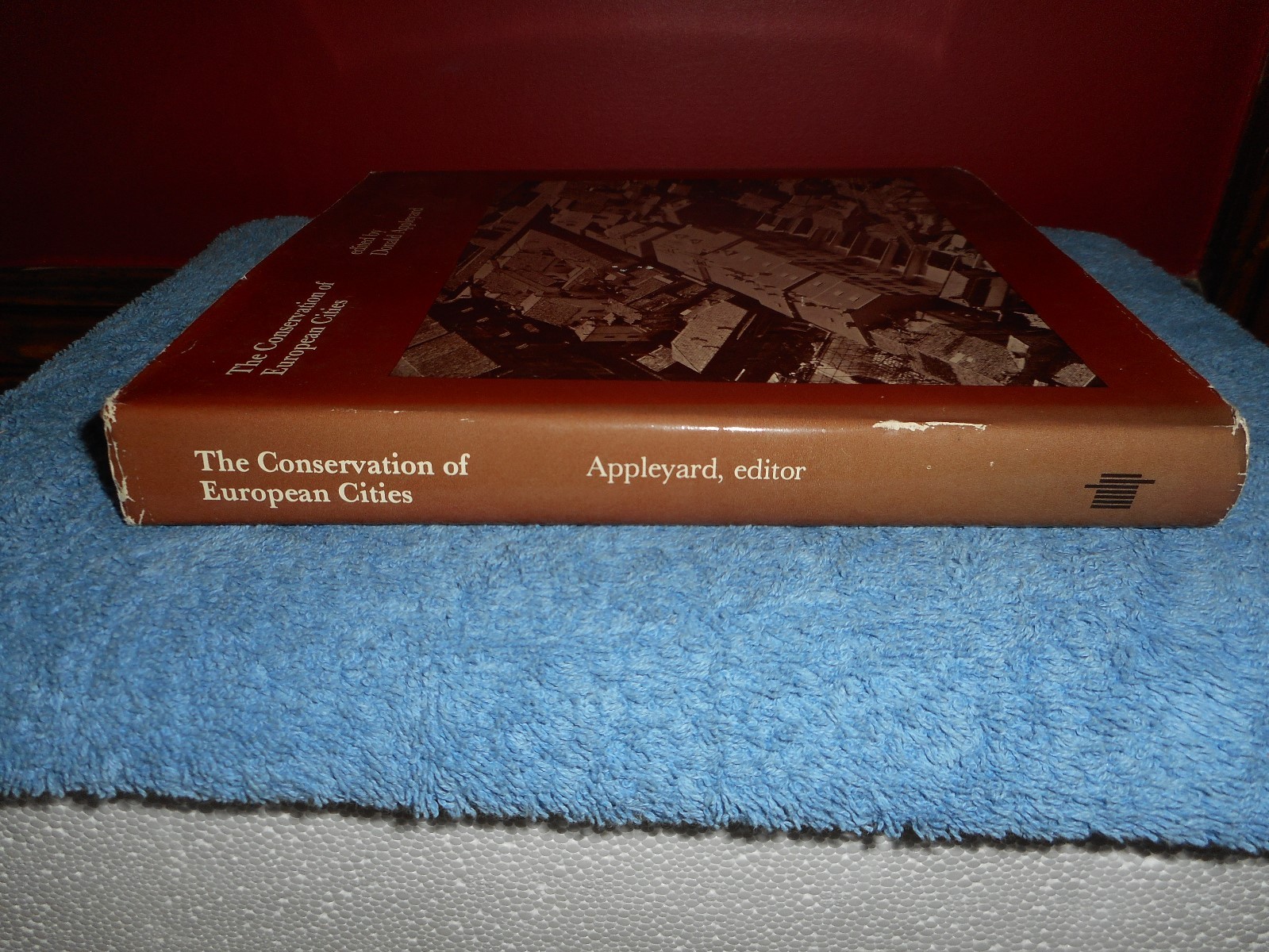 The Conservation of European Cities Donald Appleyard 1979 HC/DJ MIT Press Book