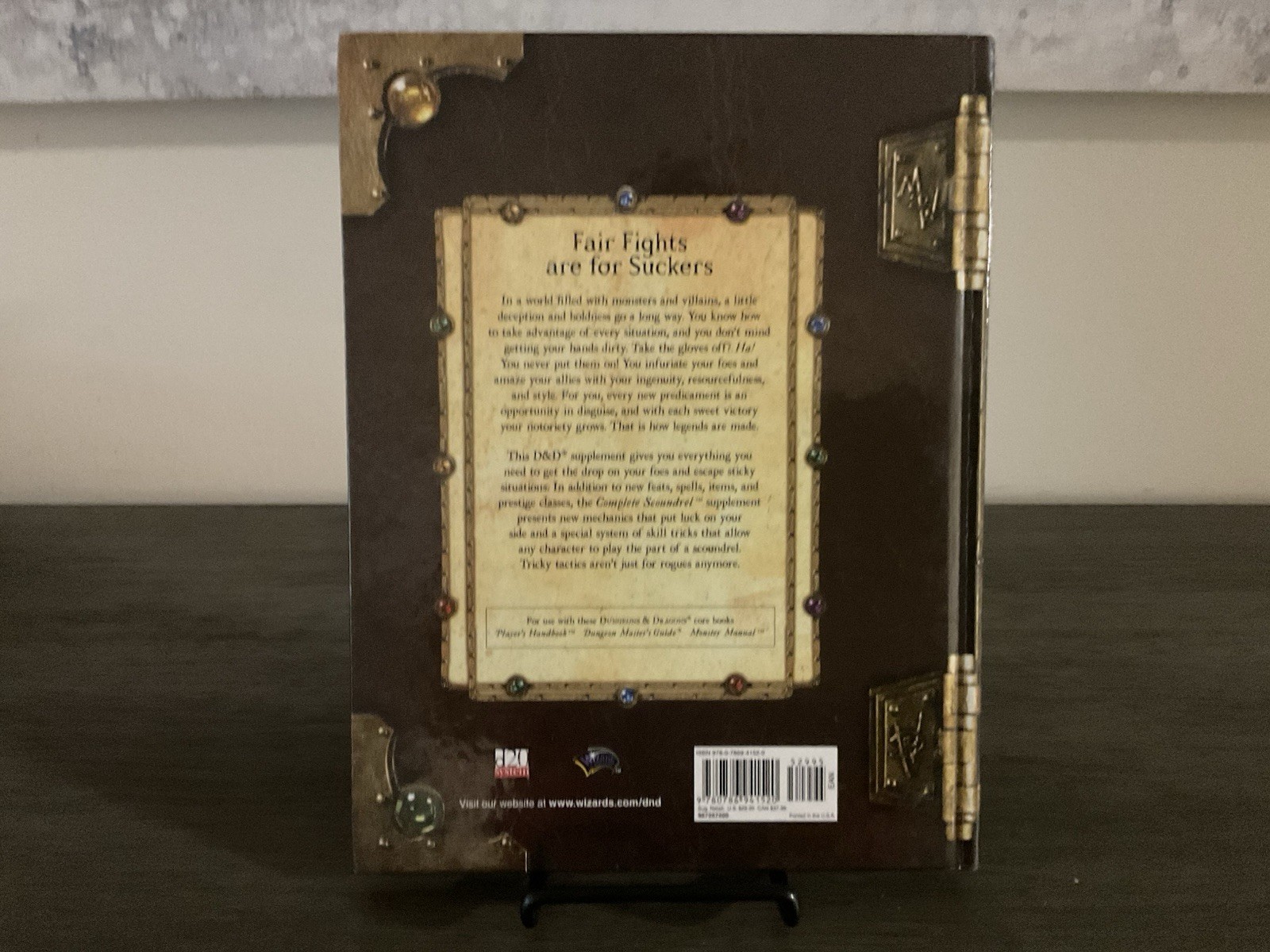 D &D Complete Scoundrel : A Player’s Guide to Trickery and Ingenuity Hardcover