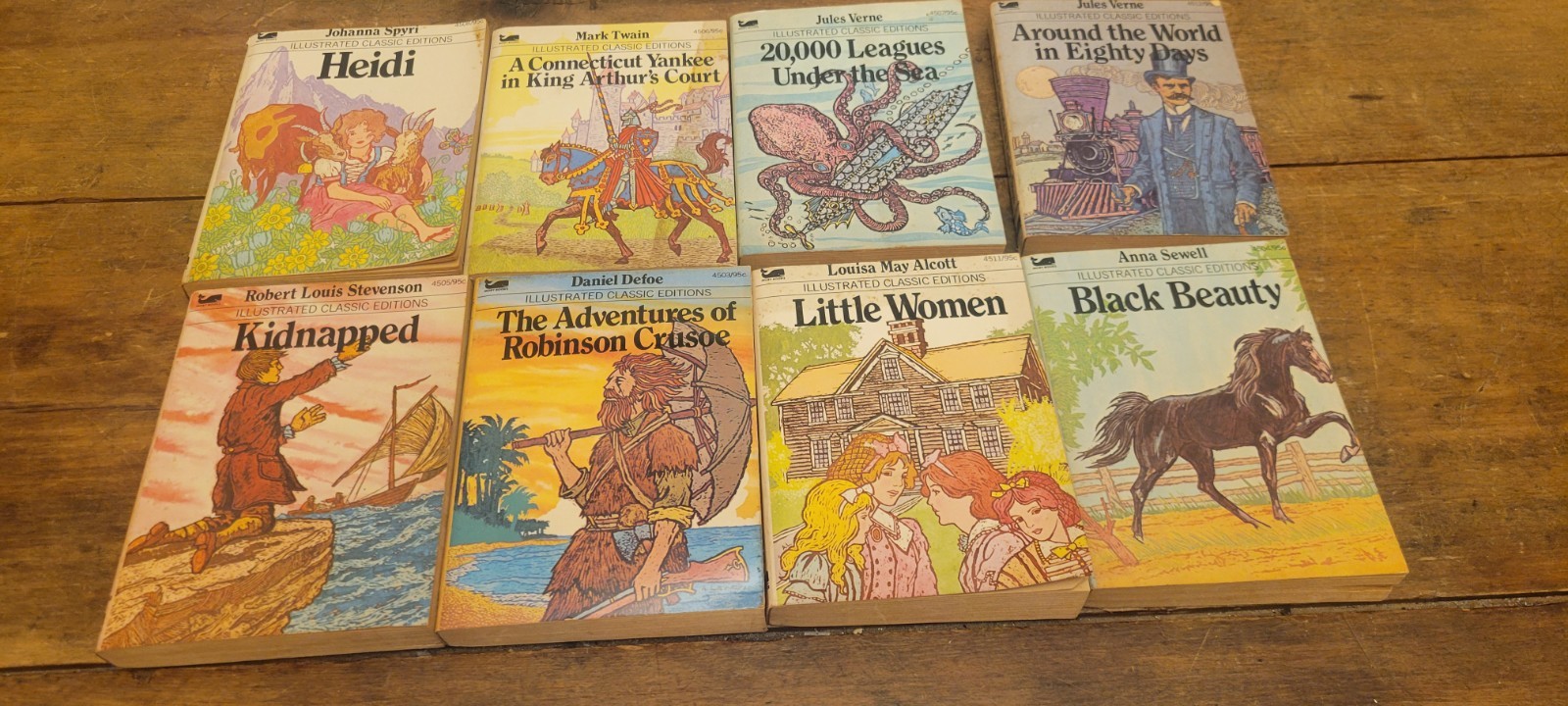 Moby Books Illustrated Classic Mini Pocket Editions Lot of 8