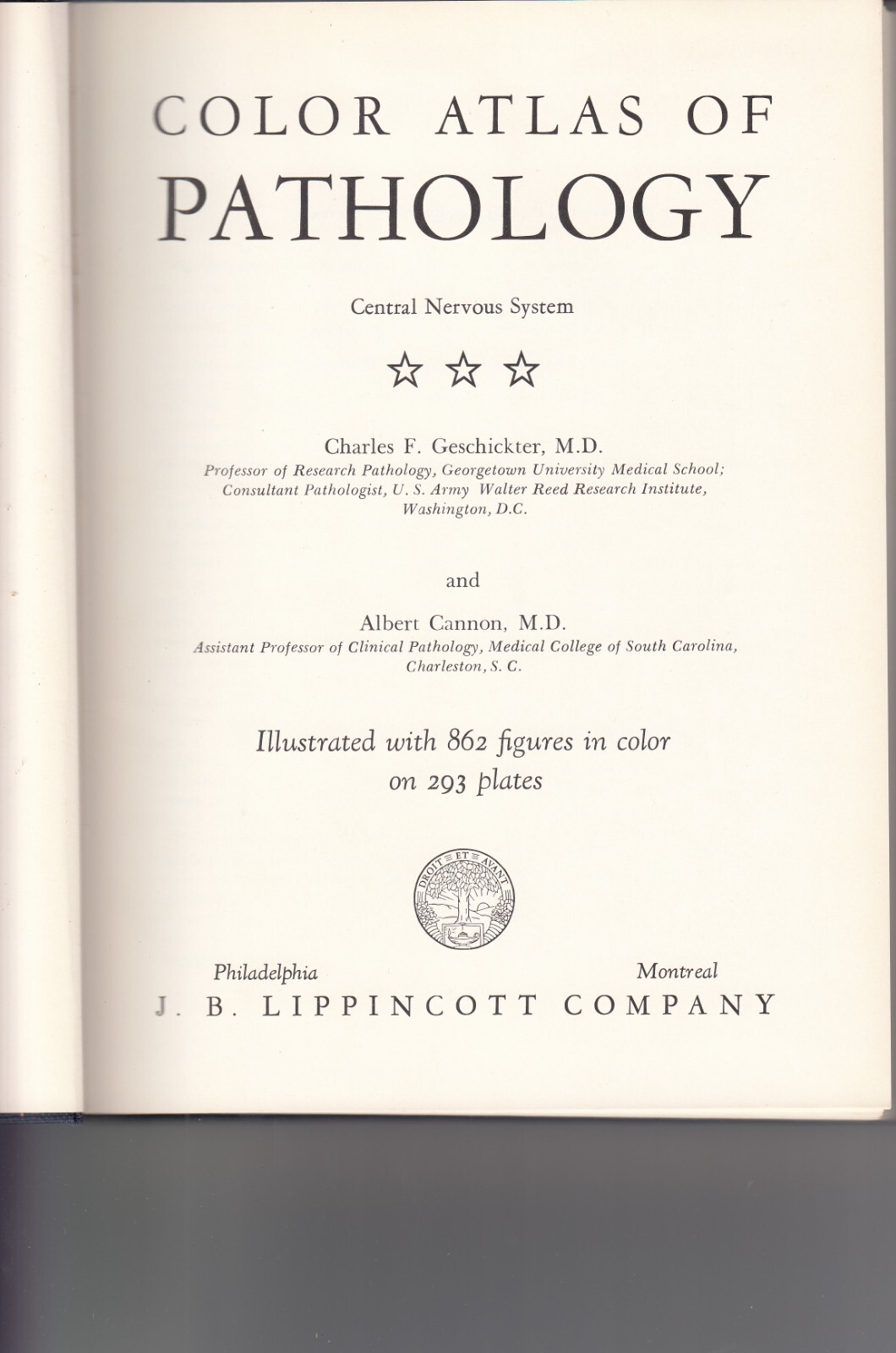 Color Atlas of Pathology Vol. I, II & III