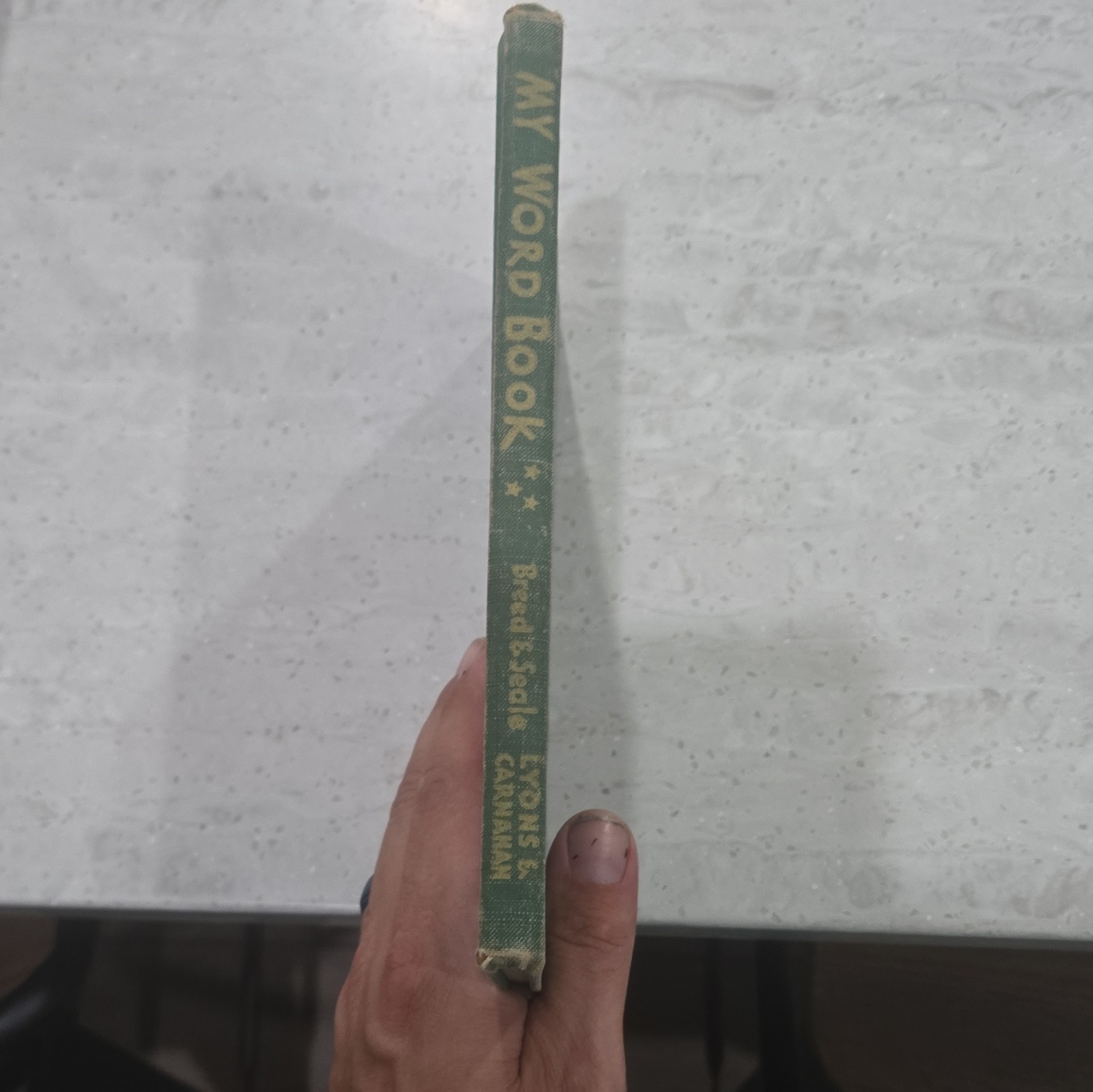 My Word Book Bread Is Seed Hardcover 1950 Illustrated Ages 4-8