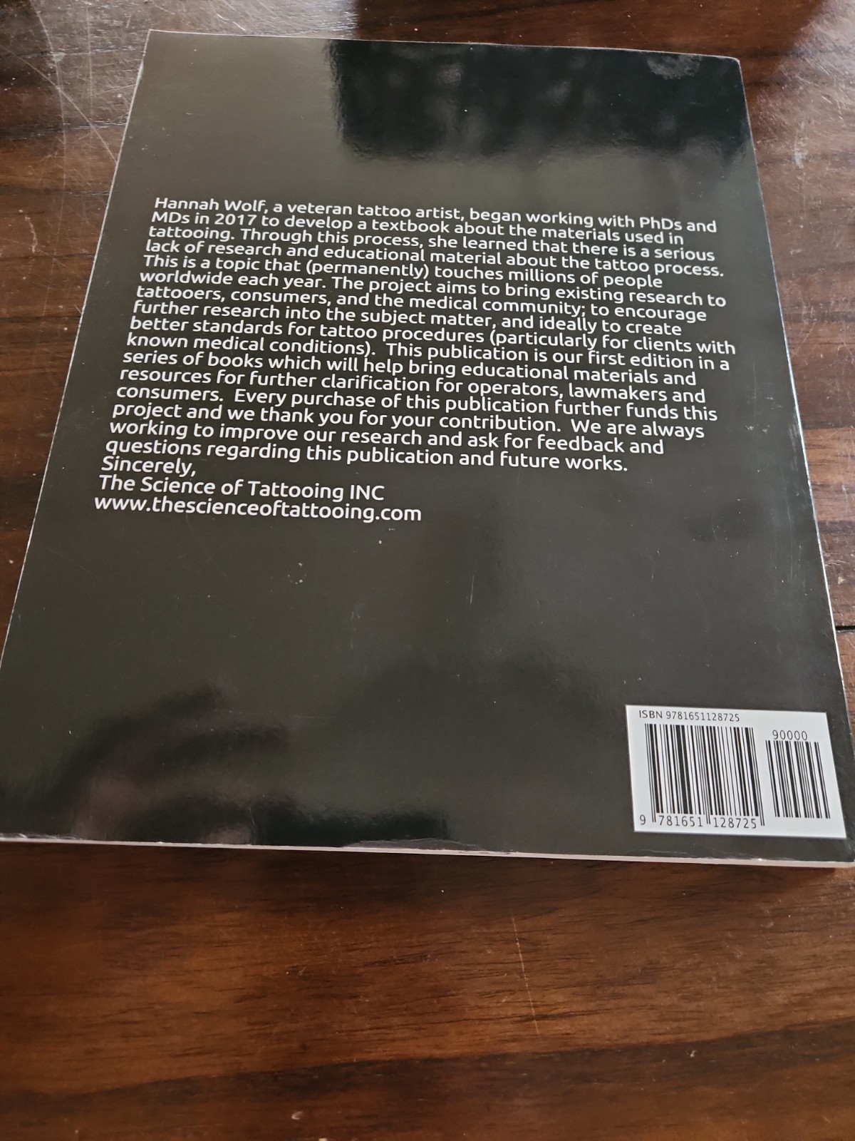 The Science of Tattooing by Warmflash, David, Used VG Condition