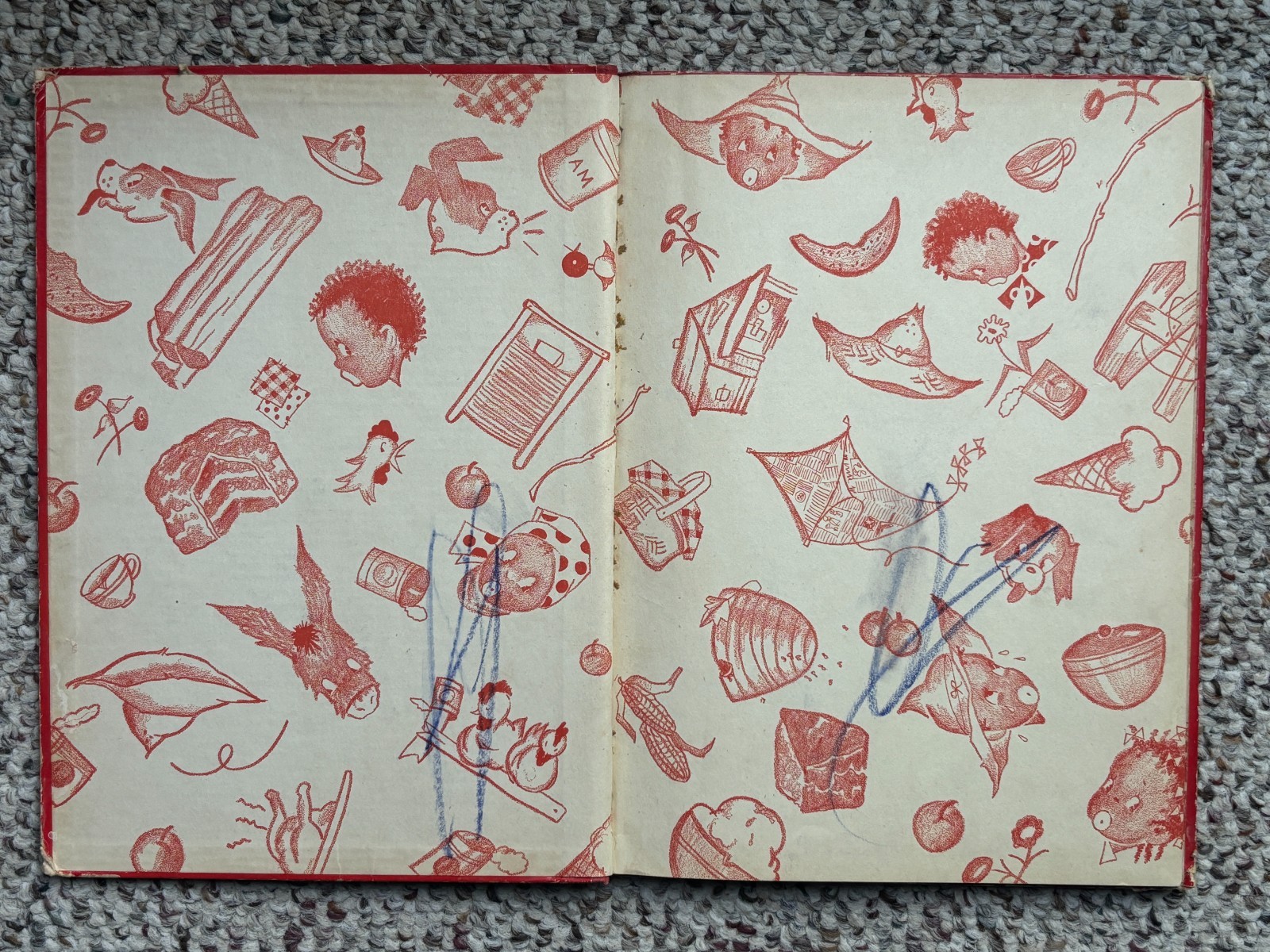 Little Brown Koko (1940) & Little Brown Koko Has Fun (1945) Hardcover Books