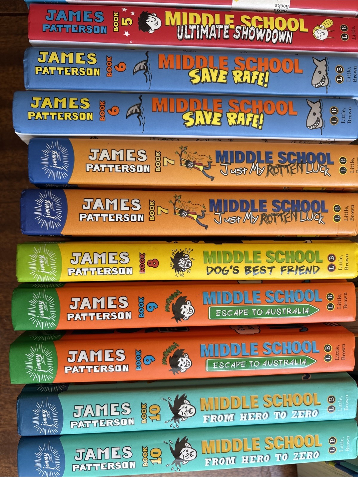 James PATTERSON KIDS Books Middle Funny Robot Treasure – YOU CHOOSE – Combo Ship