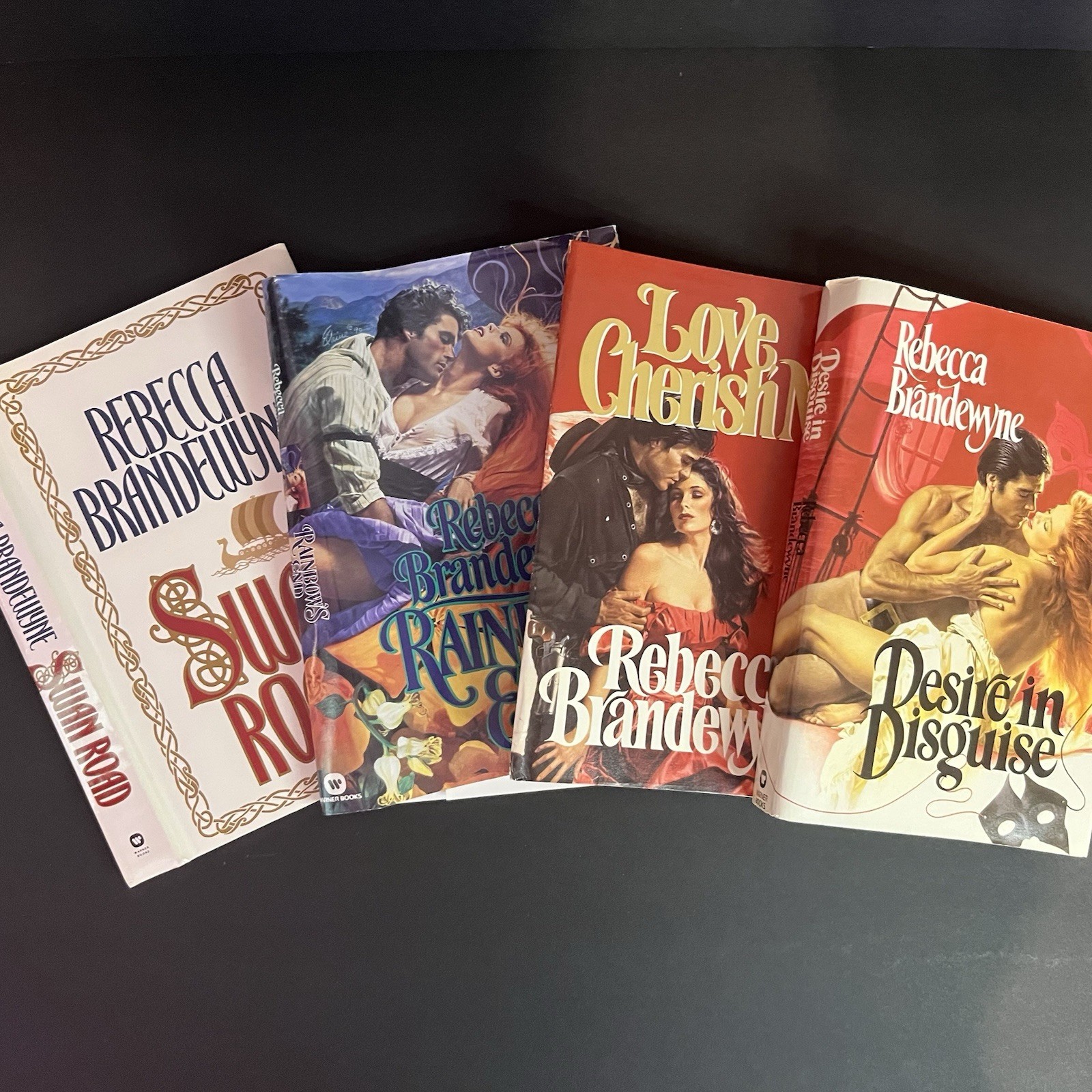 Swan Road Rebecca Brandewyne Lot of 4 Dust Jackets only for Hardcover Books