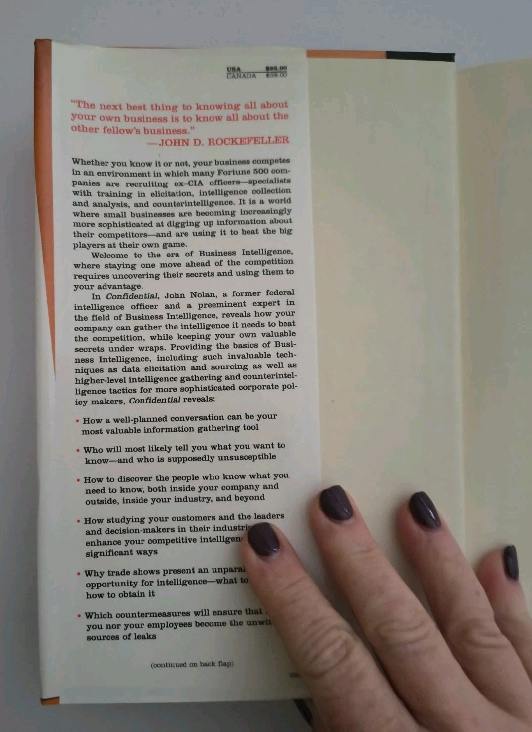 Confidential : How to Uncover Your Competitor’s Top Business Secrets Legally
