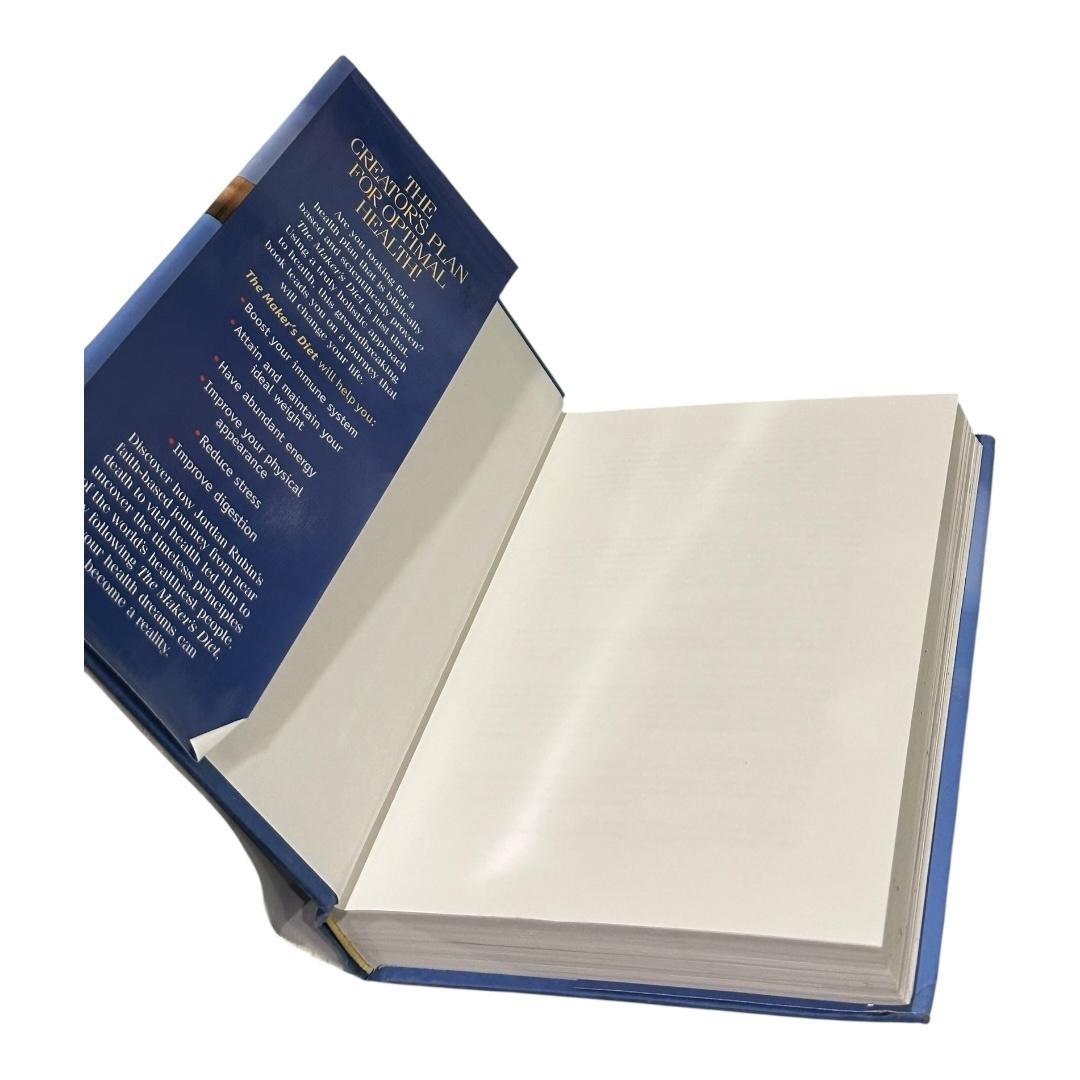 The Maker’s Diet Jordan S. Rubin Charles F. Stanley HC Blue Dust Jacket