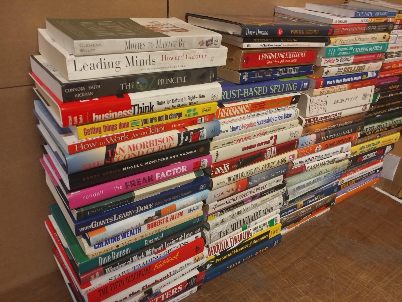 Lot of 20 Business Leadership Management Economic Investment Marketing Book MIX