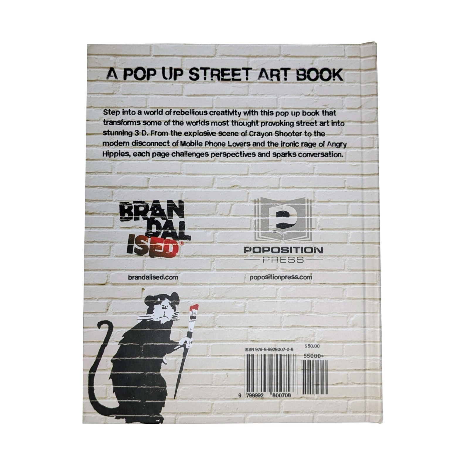This’ll Look Nice When It”s Open – Banksy Street Art Pop Up Book