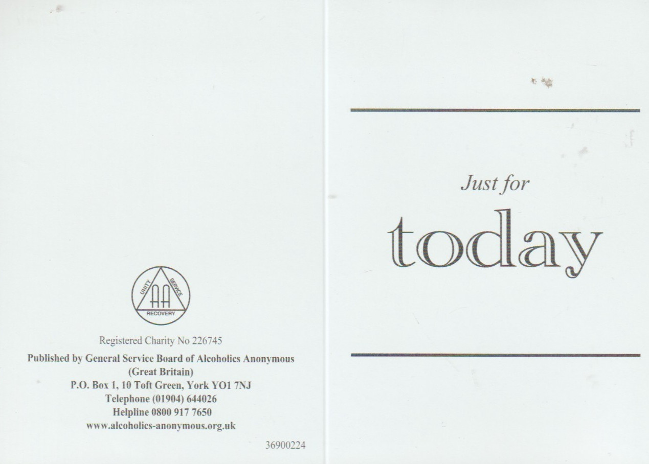 This is AA, Alcoholics Anonymous in United Kingdom, NEW leaflets, 3-piece set