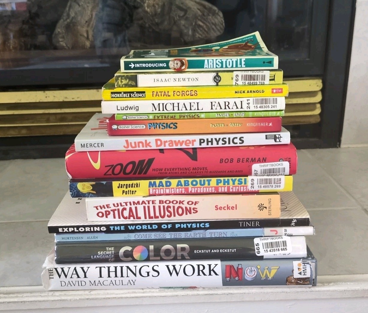 Set Of 14 Books For Guest Hollow High School Conceptual Physics Course