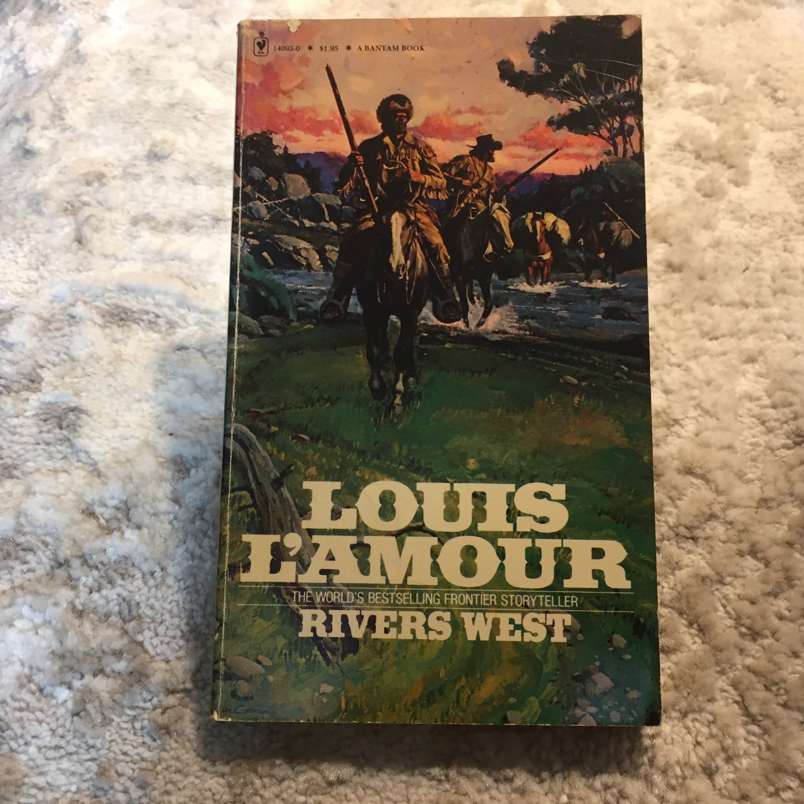 Rivers West Louis L’Amour 1980 Bantam Boat Building Engineering Ingenuity Book