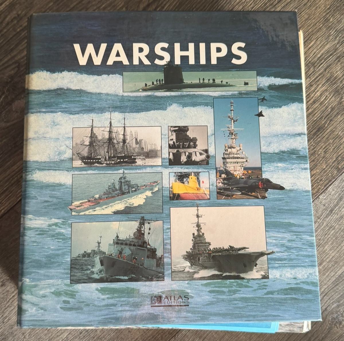 Warships Atlas Editions Binder Military History Naval Ships Destroyers 400 Pages