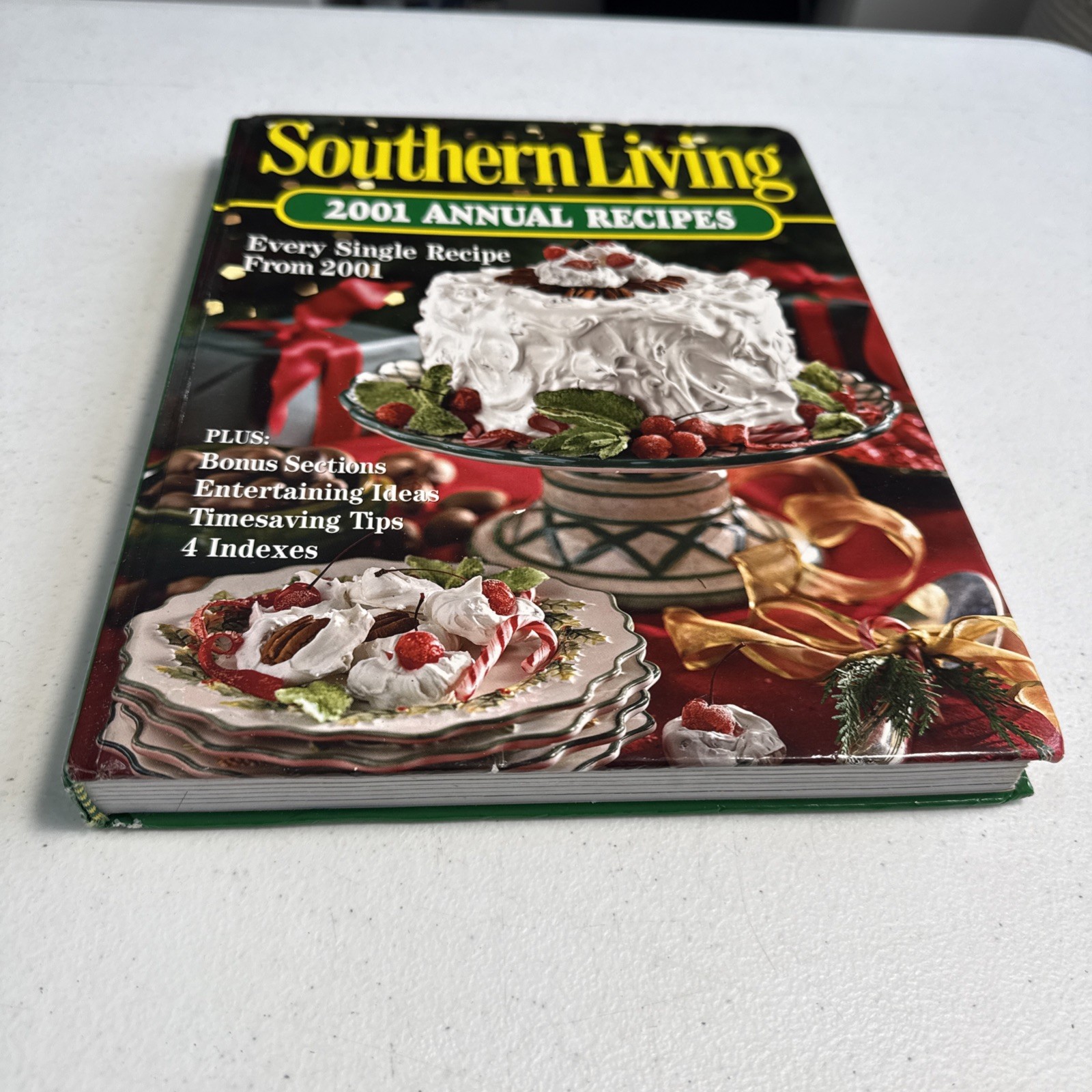 Southern Living 2001 Annual Recipes Hardcover Cook Book Cooking 368 Pages