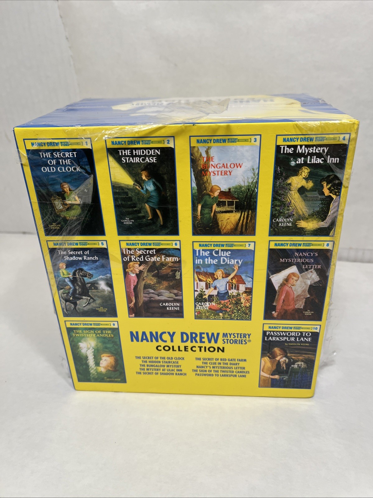 Nancy Drew Mystery Stories Collection Box Set Volumes 1-10