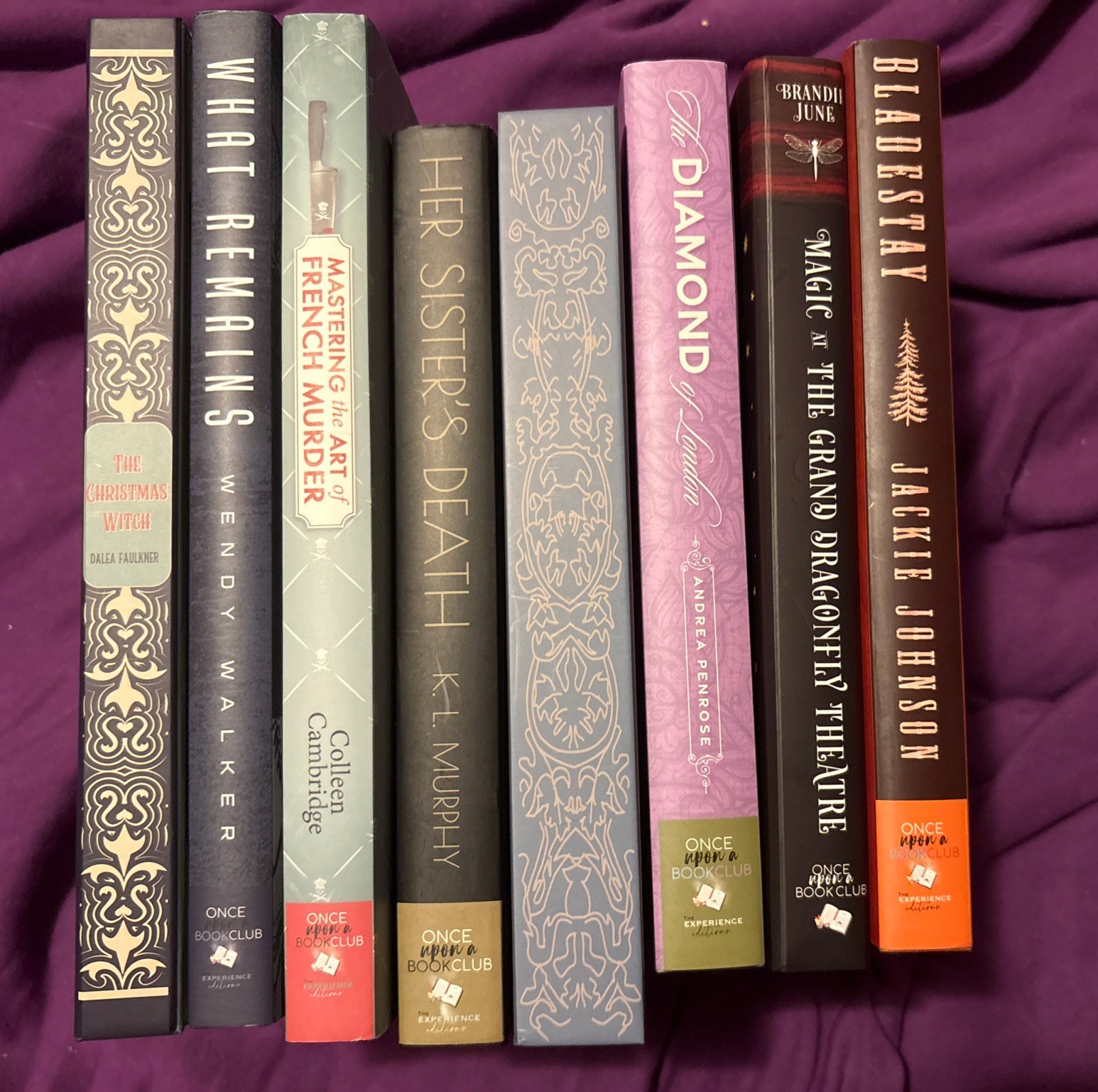 Once Upon A Book Club Special Edition Hardcover Book Bundle Lot Of 8