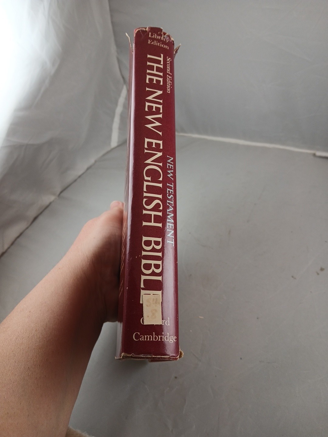 The New English Bible New Testament Library Edition 2nd Edi Oxford Cambri