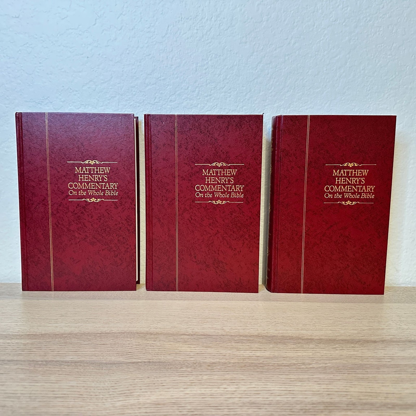 Matthew Henrys Commentary on the Whole Bible 6 Volume Set HC New Modern Edition