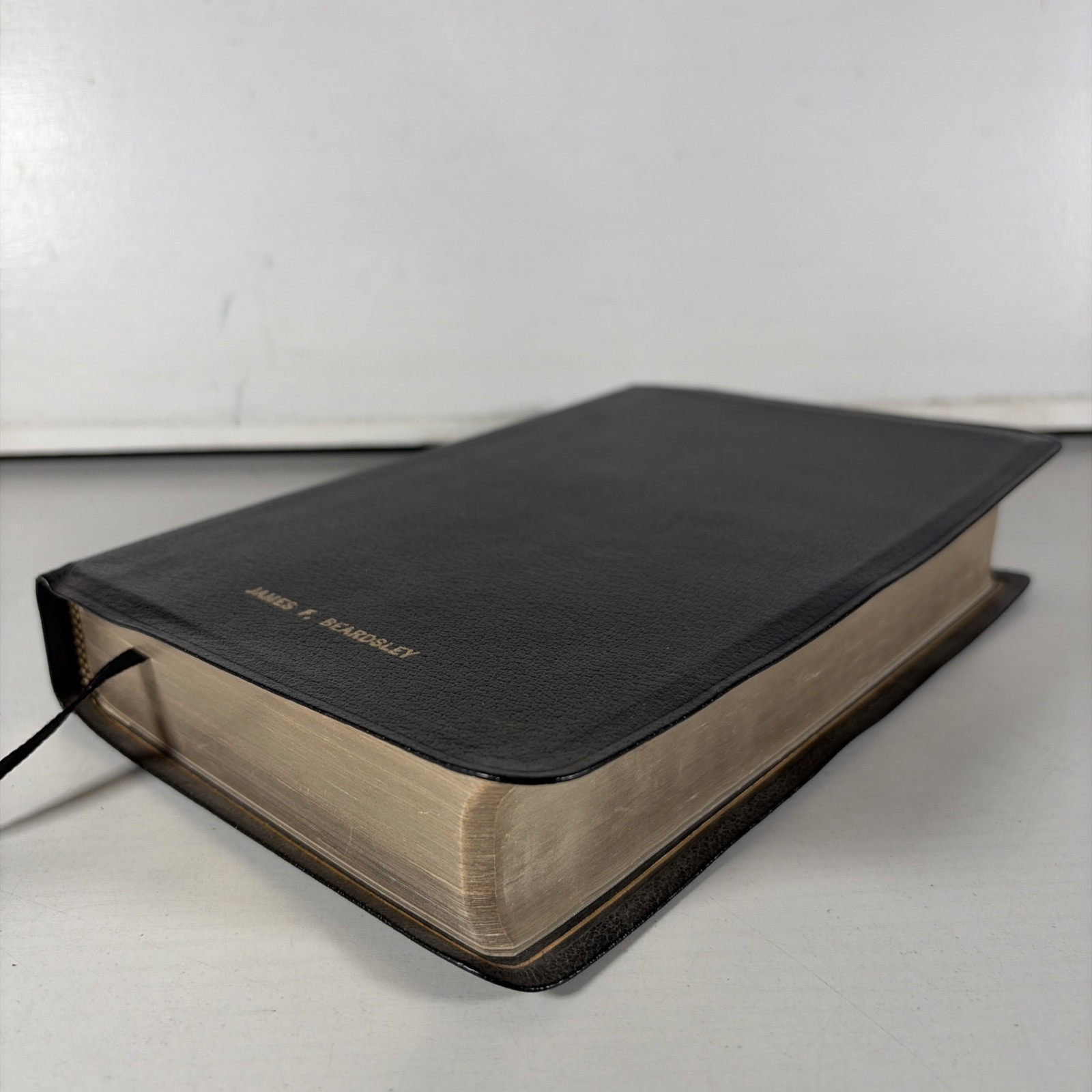 Thompson Chain Reference NIV Bible Leather Zondervan 1990 Red Letter Black