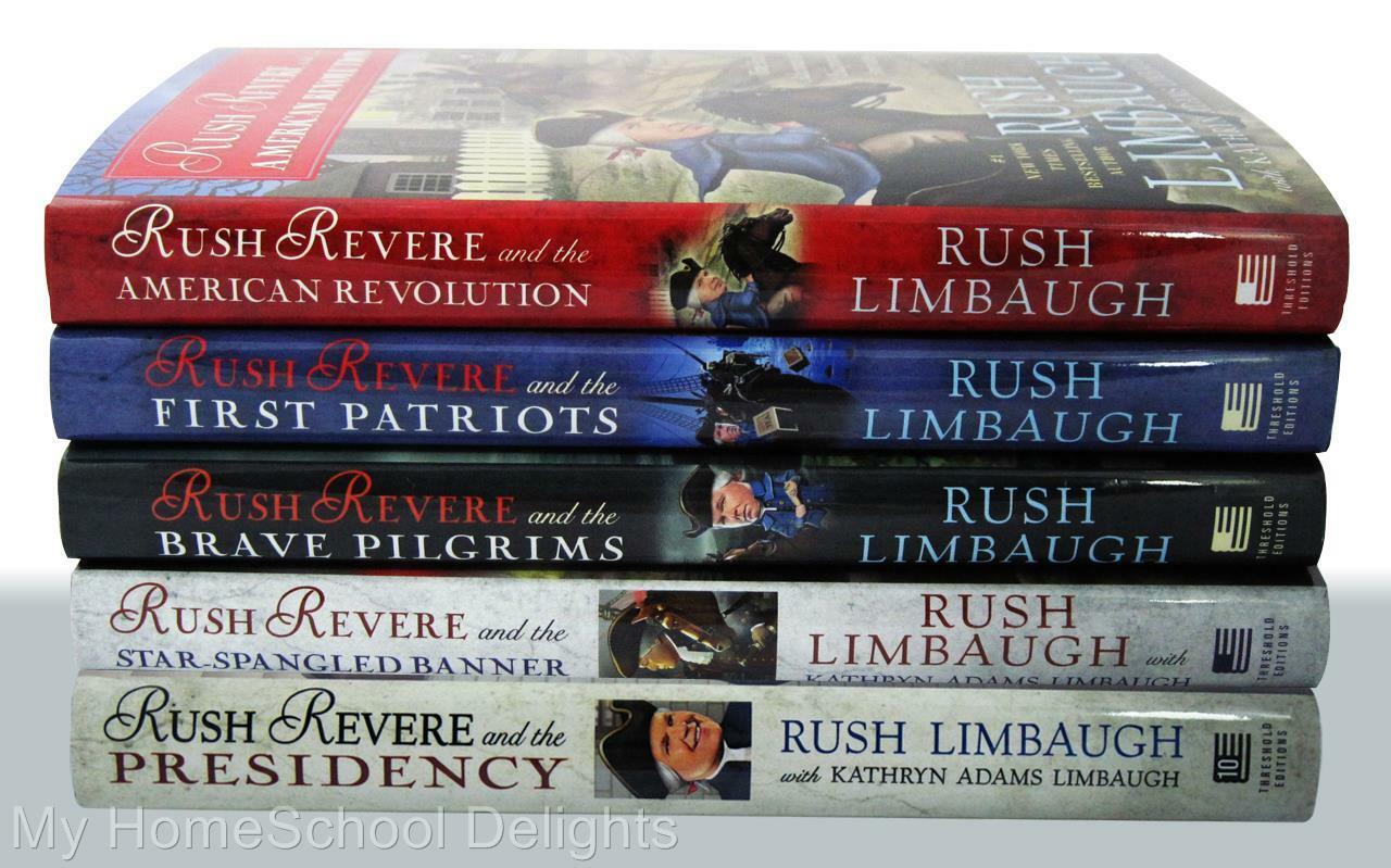 New Rush Revere BOXED Gift Collection Complete Series 5 Book Set Sealed Limbaugh