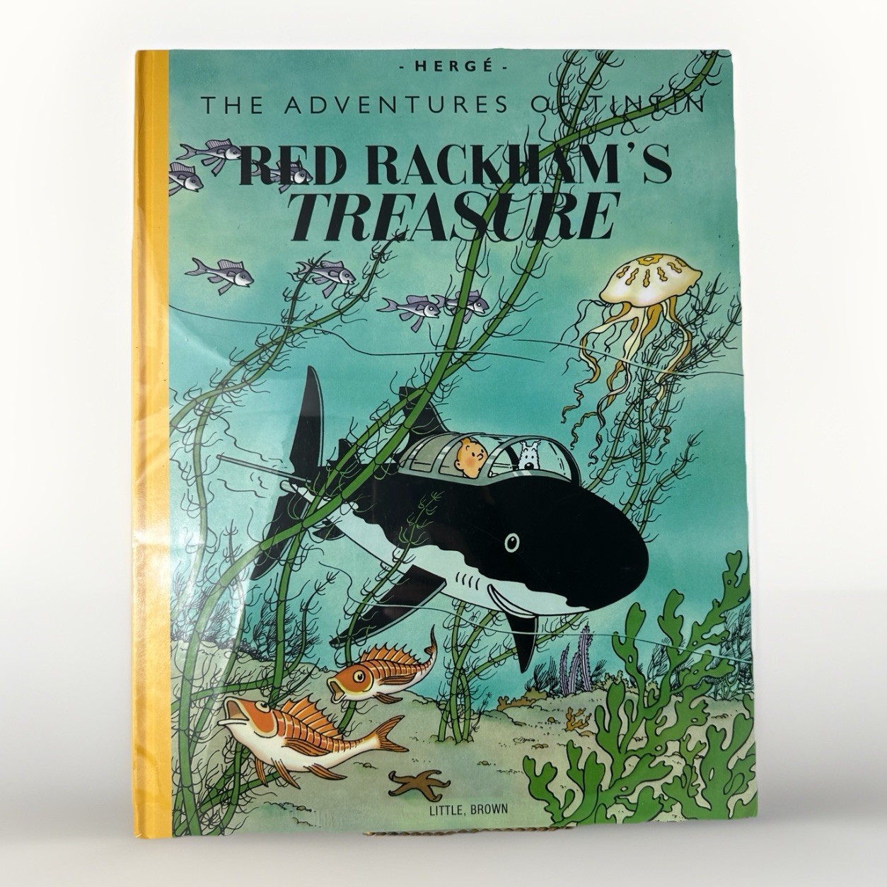 RED RACKHAM’S TREASURE: COLLECTOR’S GIANT FACSIMILE By Herge – HC, Sealed *NEW*