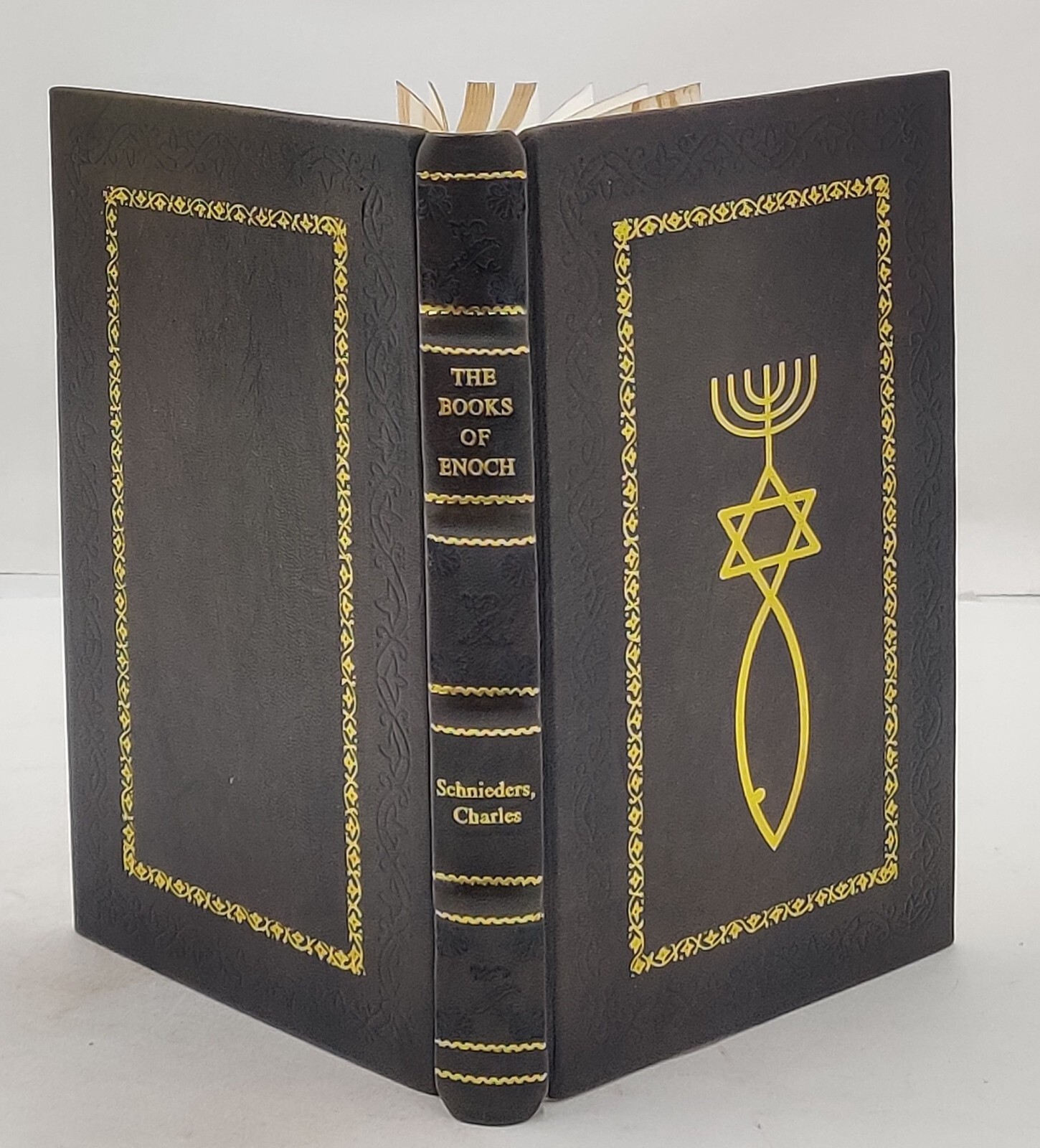 The Books Of Enoch: Complete Edition: Including (1) The [Premium Leather Bound]