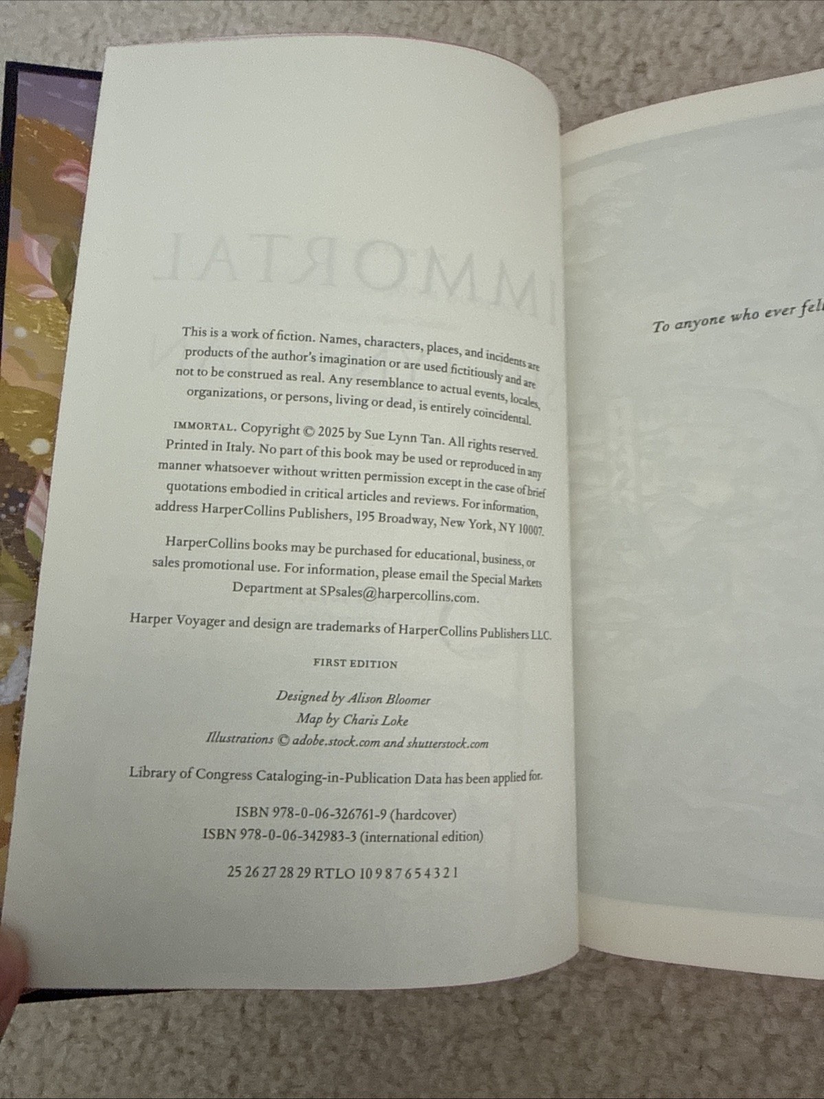 Immortal (Deluxe Limited Edition) by Sue Lynn Tan (2025, Hardcover)