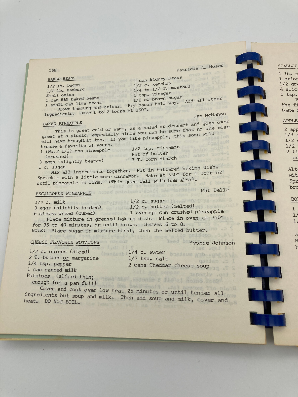 Vtg Cookbook York City PA Council PTA ~ 1977 Spiral PB 174 Typed Pages Local