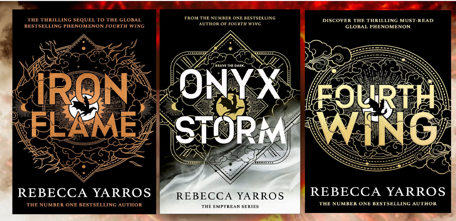 by Rebecca Yarros Fourthwing 3 Book Set BrandNew English Paperback Free Shipping