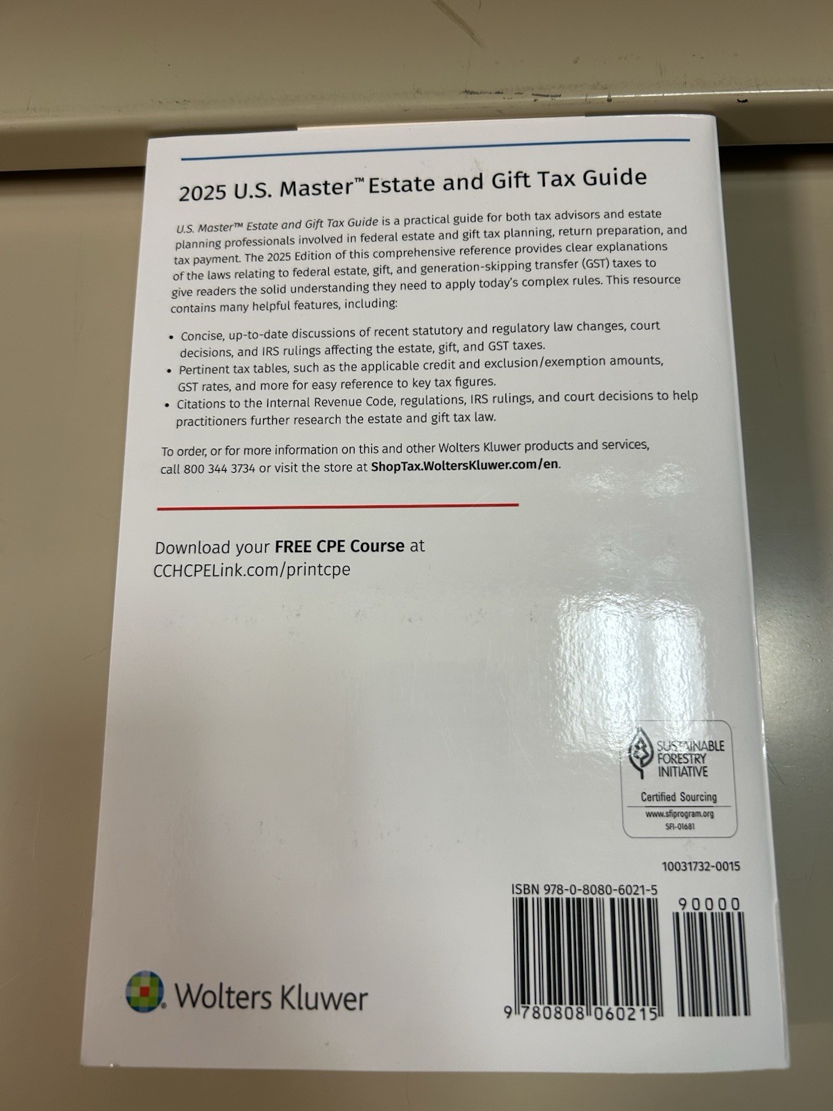 US Master Estate and Gift Tax Guide 2025 Edition Wolters Kluwer