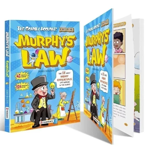 Murphy’s Law Learning Book for Kids 8-12 with 128 Pages Paperback Free Shipping