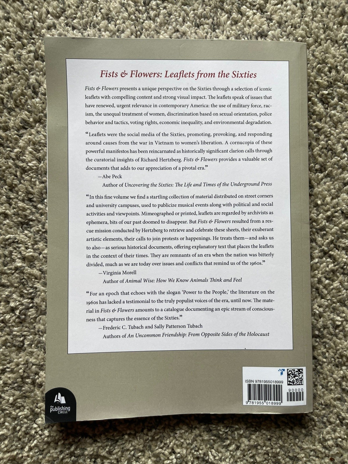Fists & Flowers: Leaflets from the Sixties (Paperback or Softback)