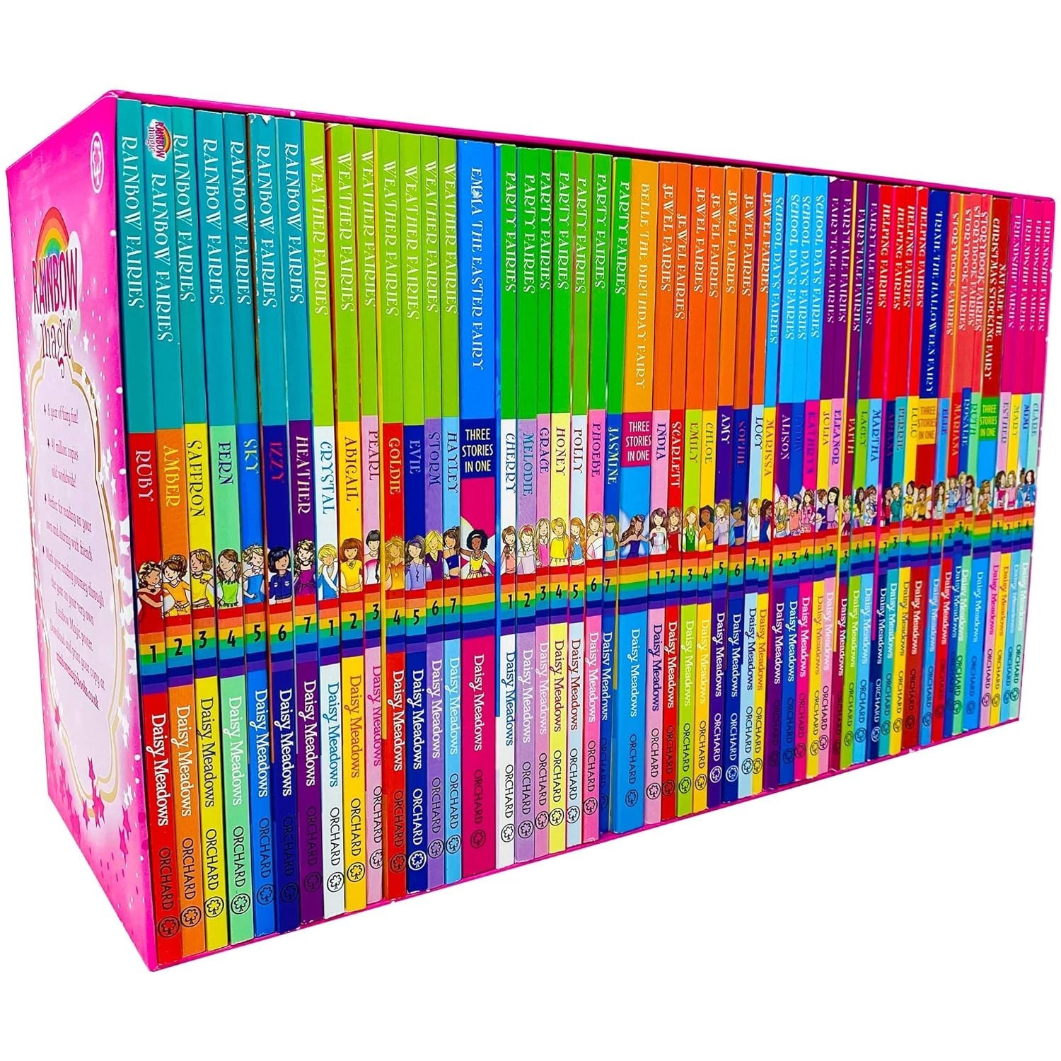 A Year of Rainbow Magic 52 Books Collection Box Set by Daisy Meadows NEW SEALED