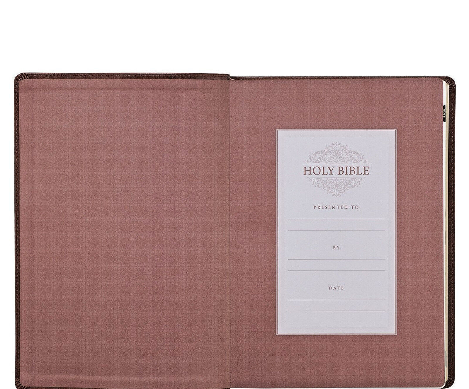 KJV Super Giant Print Bible-Brown Faux Leather Indexed BRAND NEW in Shrink Wrap!
