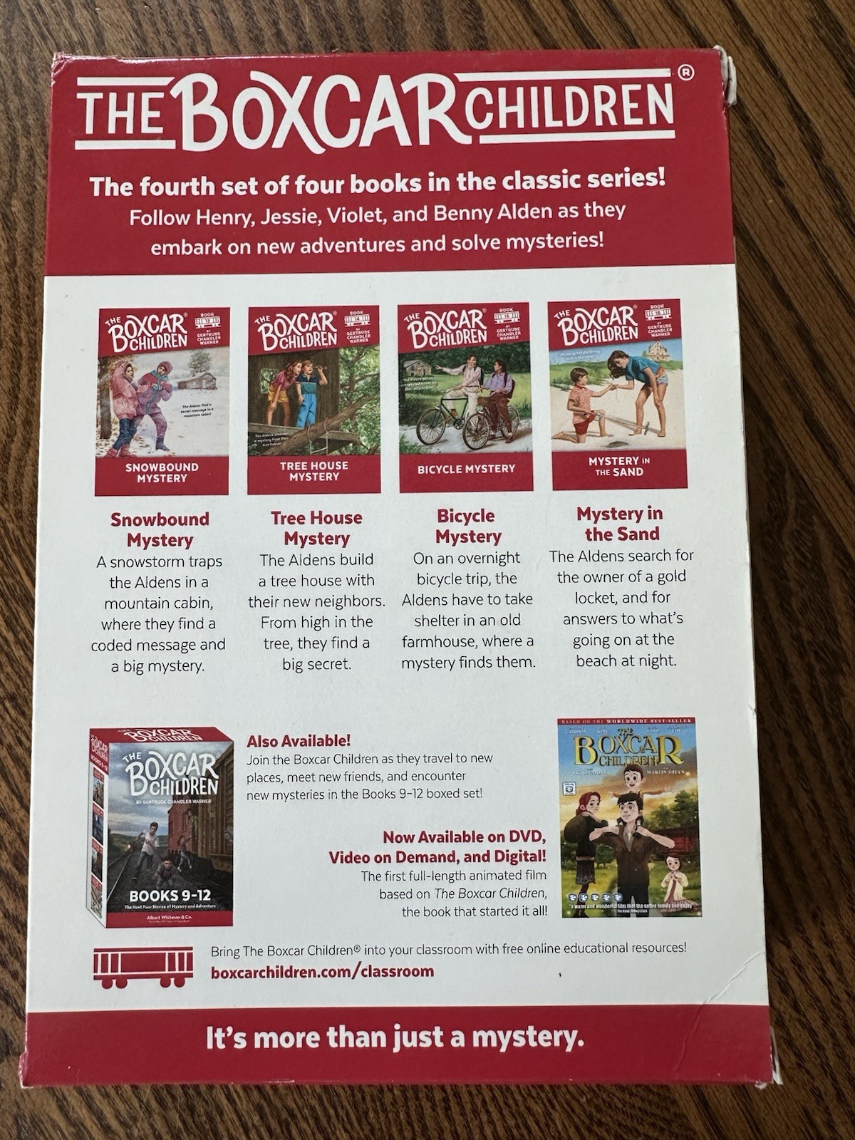 The Boxcar Children Mysteries Boxed Set 13-16 Gertrude Chandler