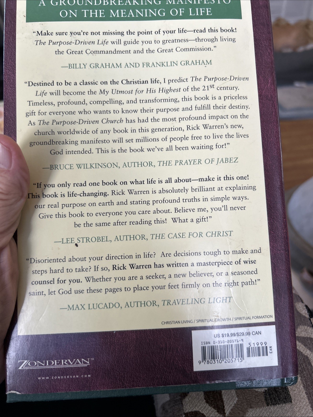 What on Earth Am I Here For? by Rick Warren (2002, Hardcover)