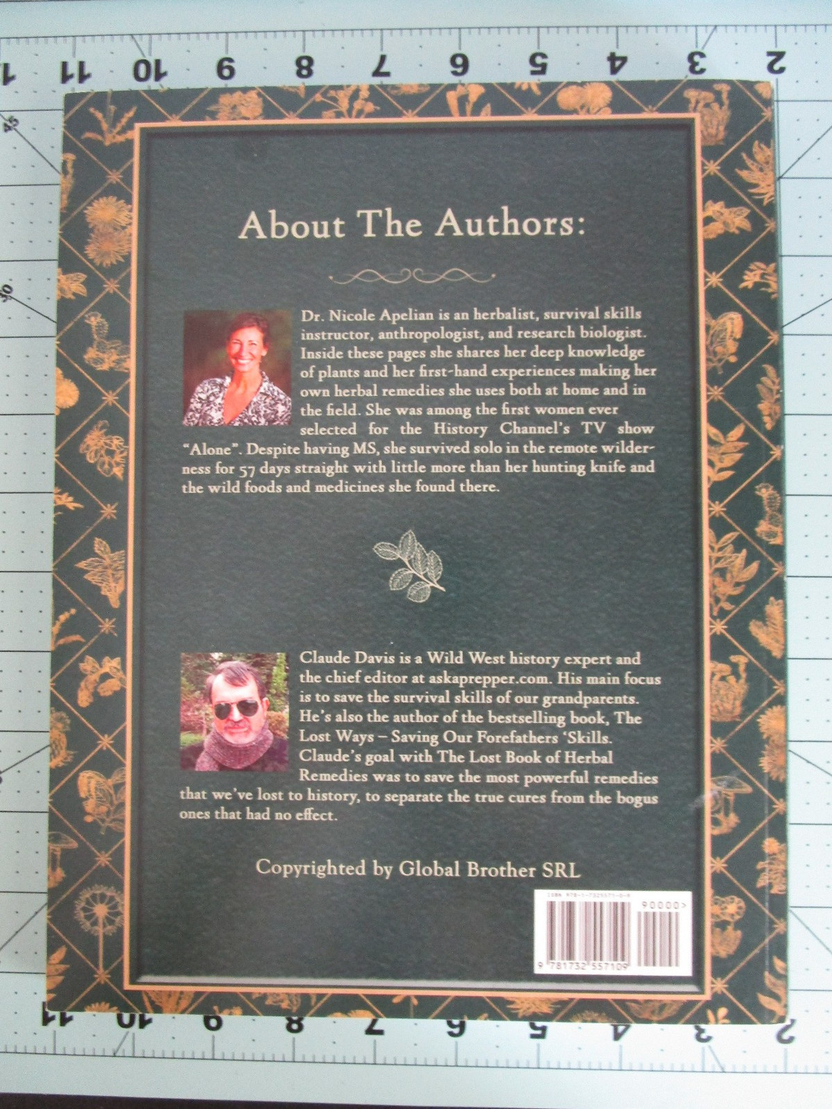 The Lost Book of Herbal Remedies by Nicole Apelian & Claude Davis Paperback 2019