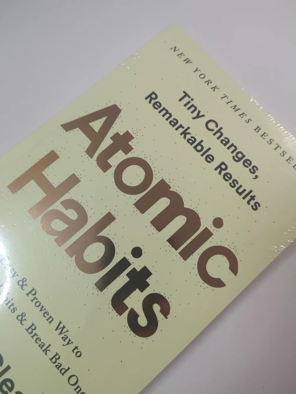 Atomic Habits by James Clear Build Good Habits Brand USA Stock Free Shipping