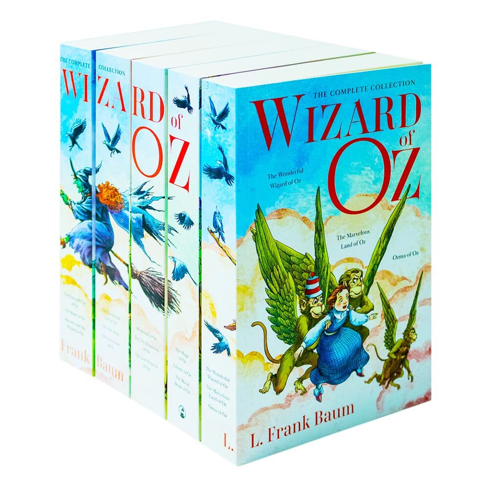 The Complete Collection Wizard of OZ Series 15 Books Collection Box Set By L. Fr