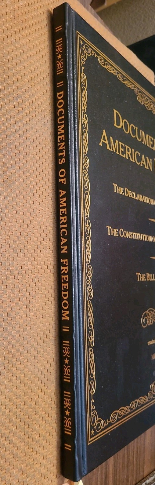 Documents of American Freedom Easton Press LEATHER BOUND Collector’s Edition