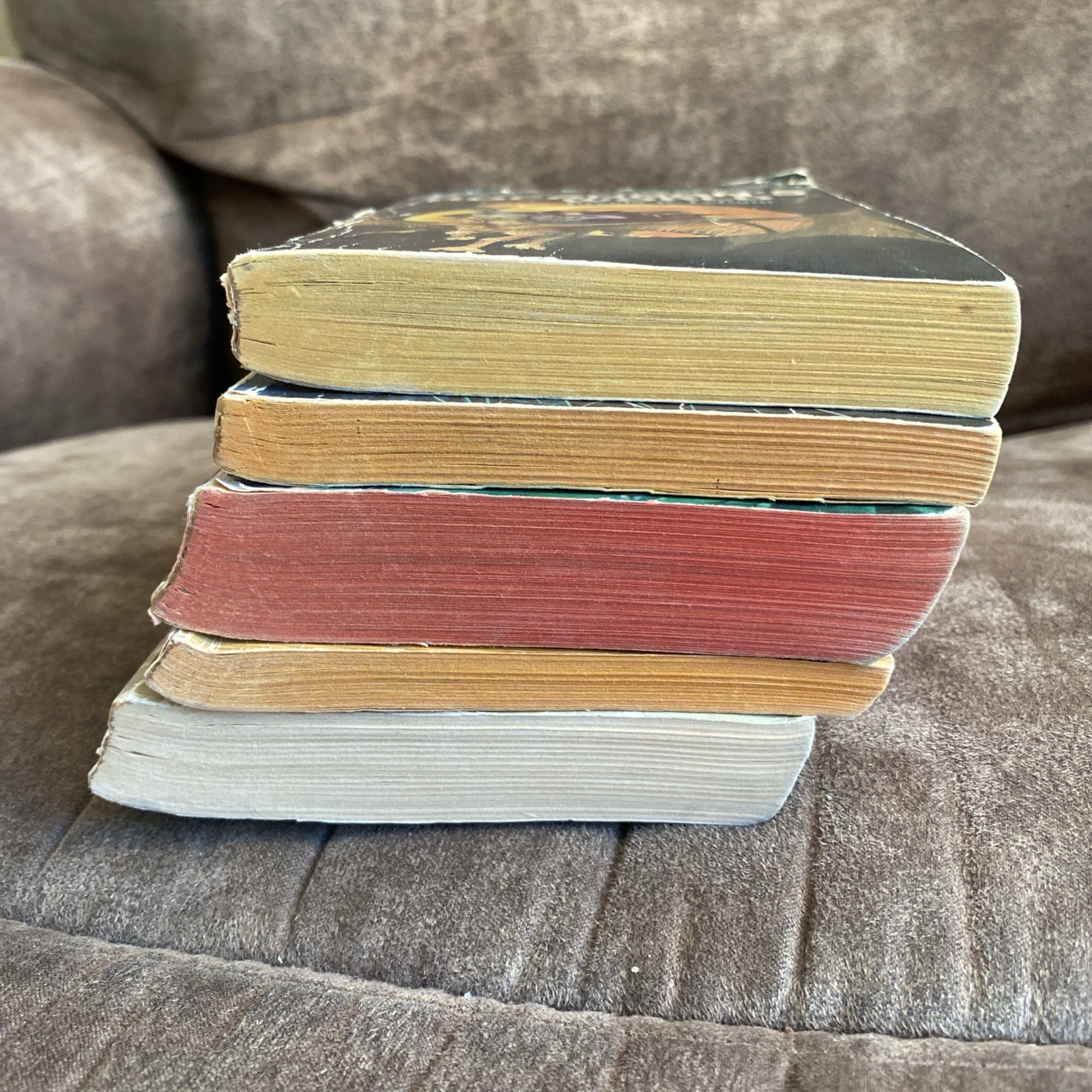 Lot of 5 VTG Ursula K. LeGuin Paperback Books Mixed Lot Acceptable Condition